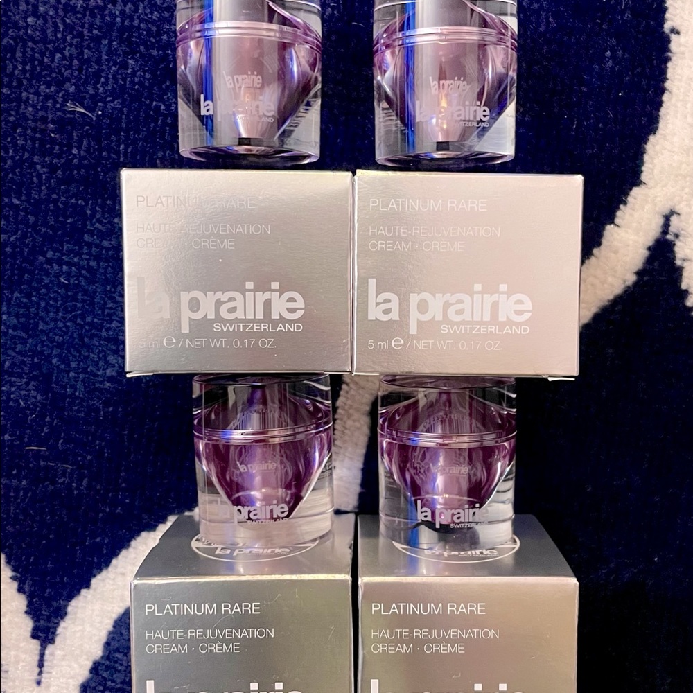 La Prairie Platinum Rare Face Cream travel set